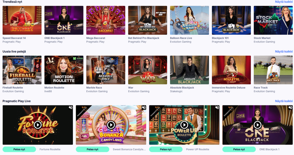 casino friday live
